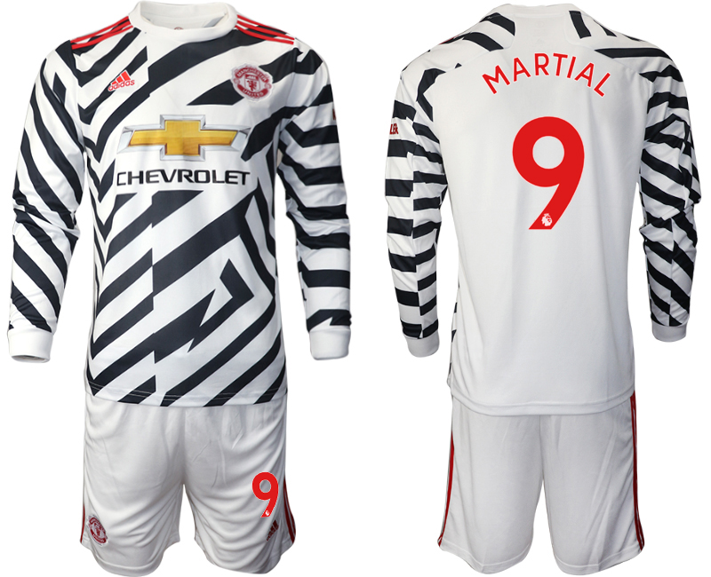 2021 Men Manchester united away long sleeve #9 soccer jerseys